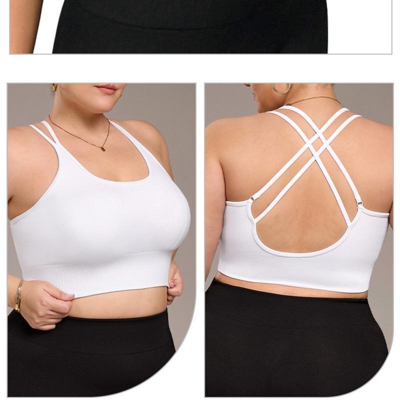 Women High Elasticity Shockproof Sexy Back Sports Yoga Running Fitness Bra
