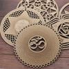 30cm Wooden Wall Sign Flower Of Life Shape Laser Cut Wood Wall Art Home Decor Craft Sacred Meditation Energy Geometry Ornament