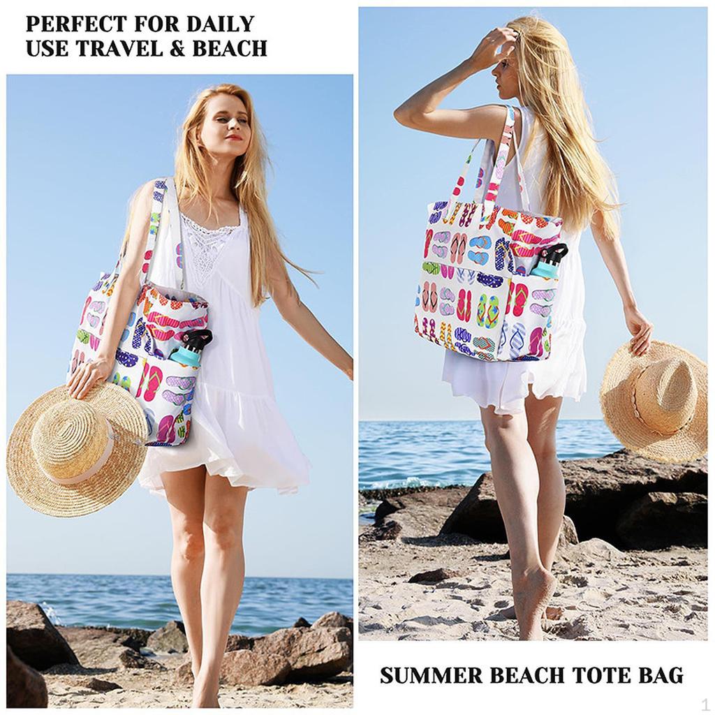 Bag Beach Tote for Swimming Pool Vacation Travel
