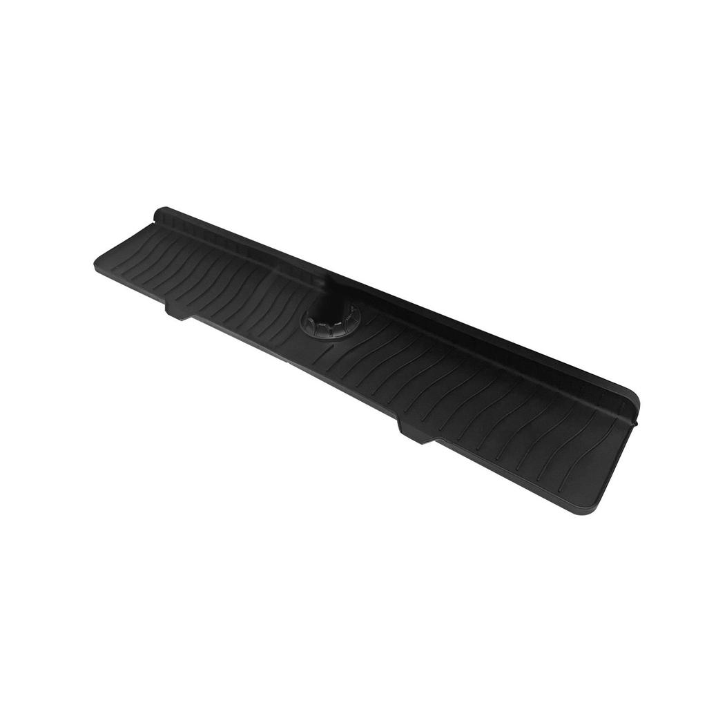 Kitchen Sink Splash Guard, Faucet Handle Drip Catcher Mat, Draining Mat behind Faucet, Water