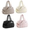 Travel Bag with Large Waterproof PVC Pocket for Wet And Dry Separation Storage Gym Bag with Handle And Shoulder Strap 5 Exterior Pockets Carry-on Bag
