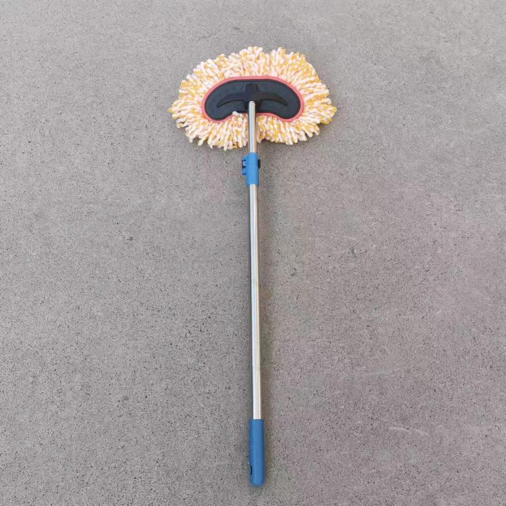 Bright Star Long Handle Car Wash Brush - Soft Bristle Mop for Large Vehicles