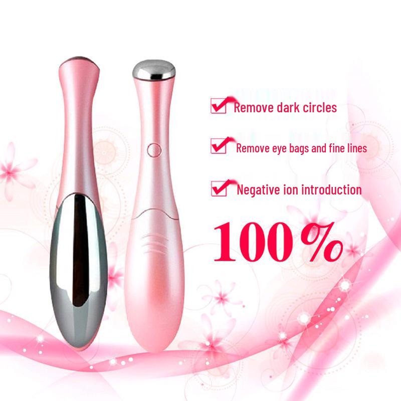 Eye Massager Pen for Dark Circles Removal - Induction Type Electronic Beauty Instrument