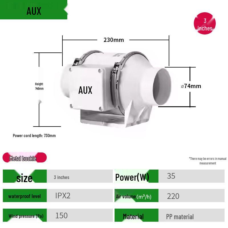 

Вытяжной вентилятор 8 дюймов с двумя скоростями и пультом дистанционного управления - Усиление воздушного потока и вентиляция с системой воздуховодов с диагональным потоком 3 inch single speed