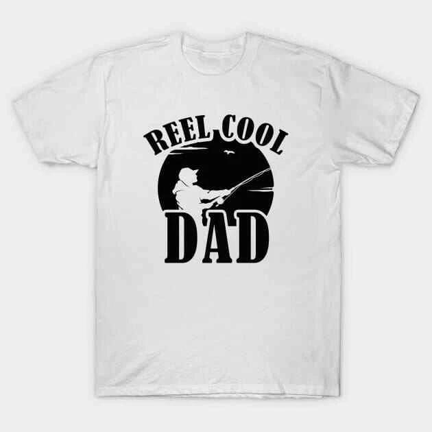 Reel Cool Dad Made in Australia T-Shirt L