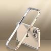 Hybrid Silicone Frame Aluminum Metal For iPhone 14 13 12 11 Pro Max Case Purple Bumper For iPhone 13 Mini X Xr Xs 7 8 6 S Plus