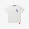 New Era Mlb La Dodgers Mesh T shirT Off whiTe 15147533