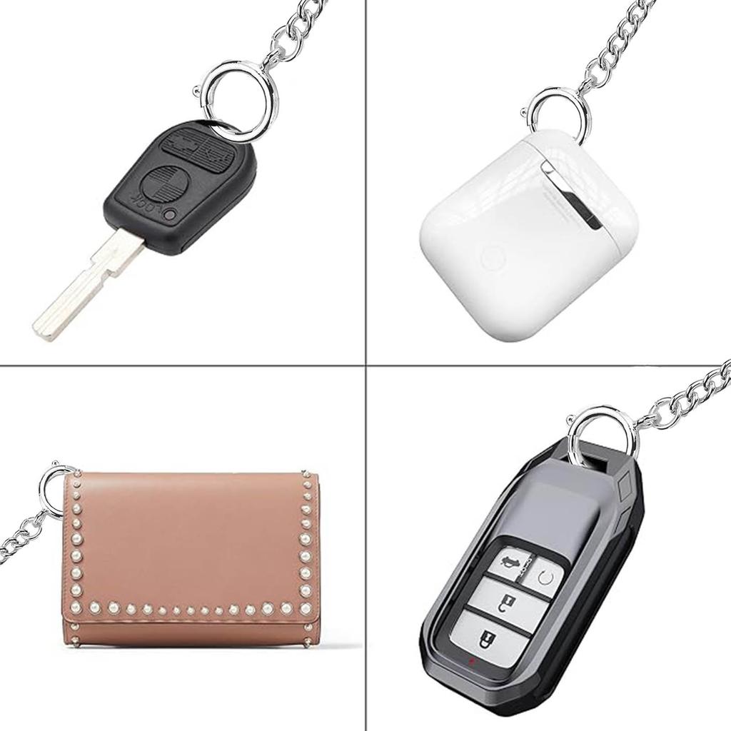 Taschenuhrkette Gold Silber Farbe Taschenuhren Ketten Ersatzkette für Antike Quarz Vintage Uhr Legierung