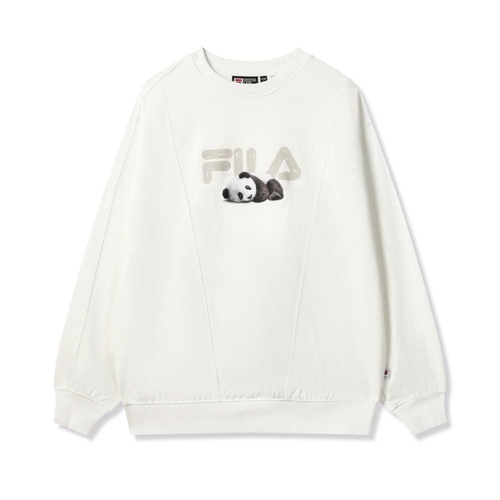 FILA HERITAGE Sweatshirt Unisex Cloud White F51U538202F-WT 180/100A/XL