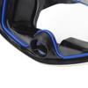Scuba Diving Goggles Tempered Glass Anti Fog Nose Valve Lightweight Single Lens Snorkeling Goggles for Swimming Water Sports