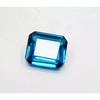 Brazilian Blue Topaz Natural 18-20 Ct Emerald Cut Stunning Certified Gemstone