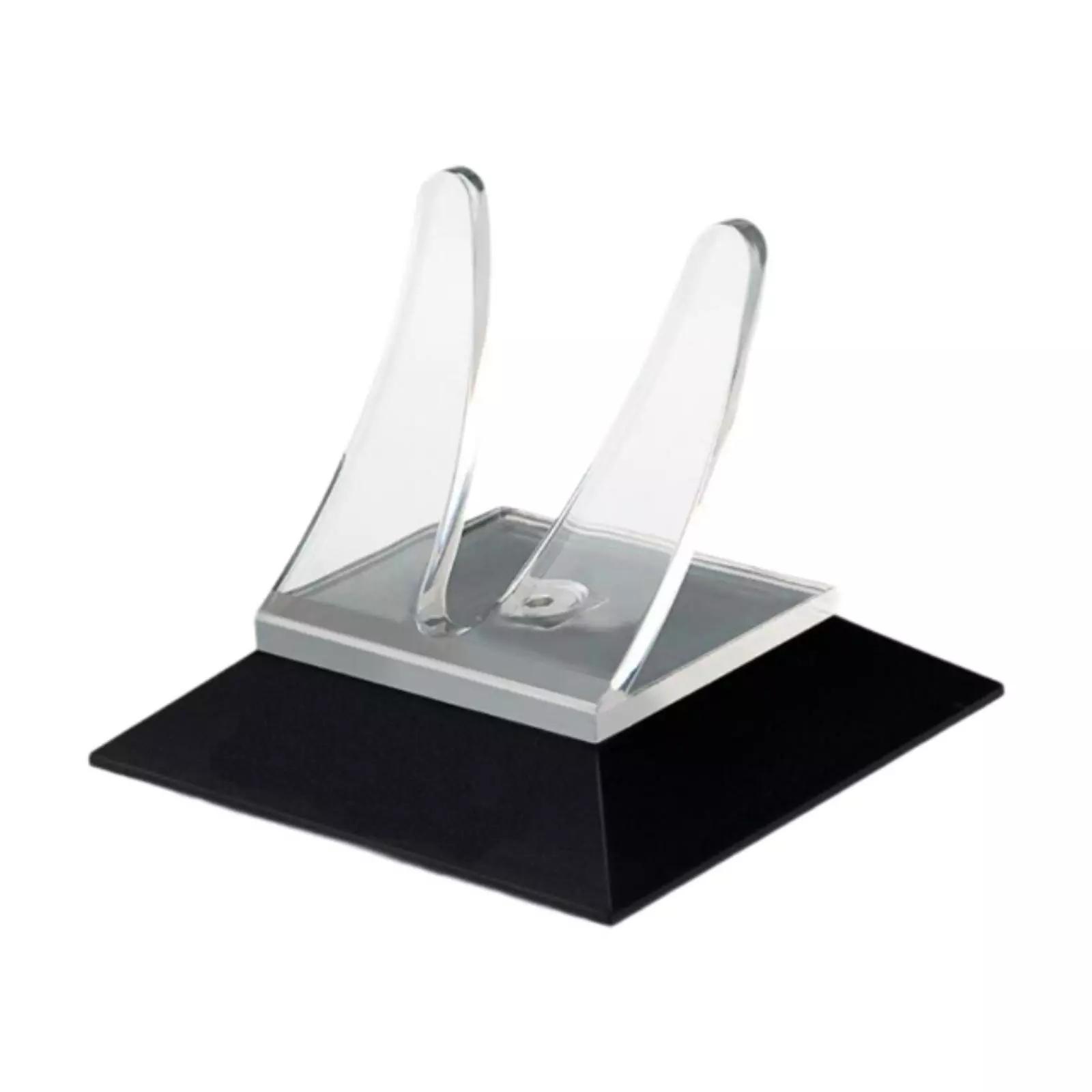 Fishing Reel Storage Holder NonSlip Fishing Tackle Rack Fishing Reel Wheel Display Stand Rack Acrylic Reel Display Rack 1