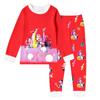 Girls Witch  Round Neck Printed Children's Clothing Set