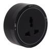 Presa Elettrica a Binario Socket Nero Orizzontale Rimovibile Adattatore Prese Elettriche a Muro
