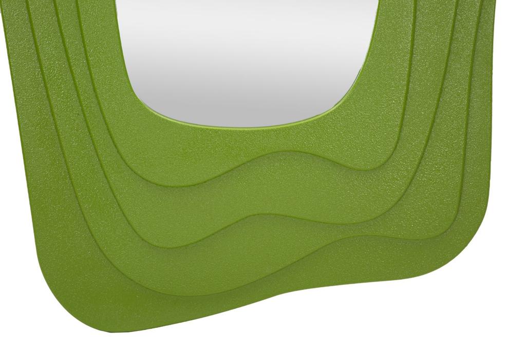Wall Mirror Dafne Green Cm 90X4X165