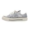 Converse 1970s Maris Sal Dream Pearl Abrasion Resistant Low top Skateboard Shoes Unisex White Blue Silver A15188C(Team1189-)