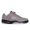 Paris Saint-Germain X Air 5 Retro Low Paname Unisex Sneakers Grey Pumice Game-Royal DX6325-204