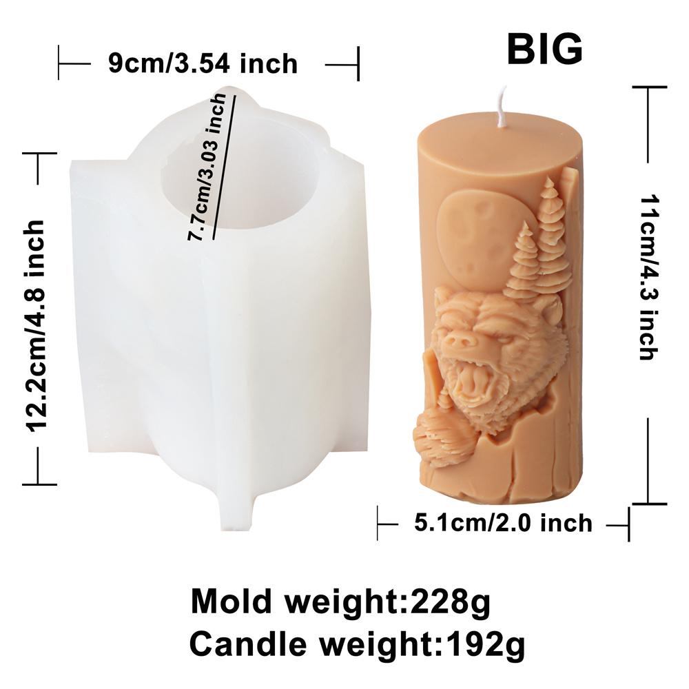 3D medvídek silikonová forma na svíčky zvířátka roztomilý pár medvídků forma na epoxidovou pryskyřici domácí dekorace nástroje na výrobu mýdla romantický svatební dar