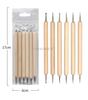 Double-Headed Indentation & Dotting Pen for Clay and Nail Art