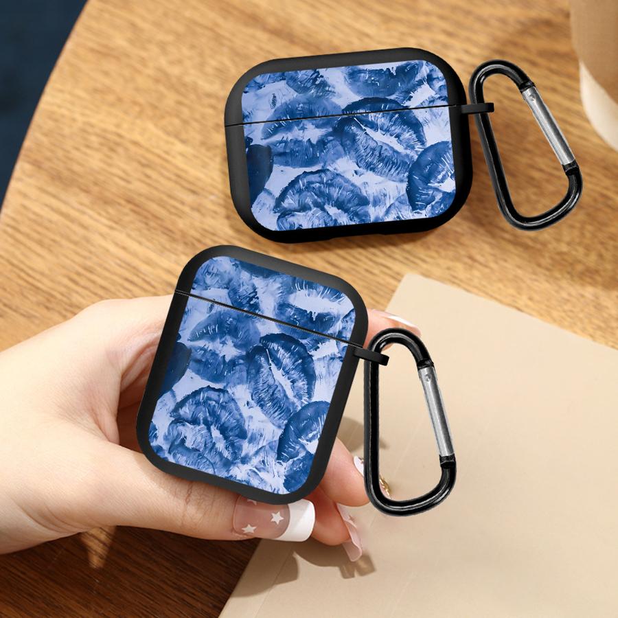 Earphone Cases Cover Case For Airpods Pro3 1 Pro2 4 3 Pro 2 Colored Lip Print