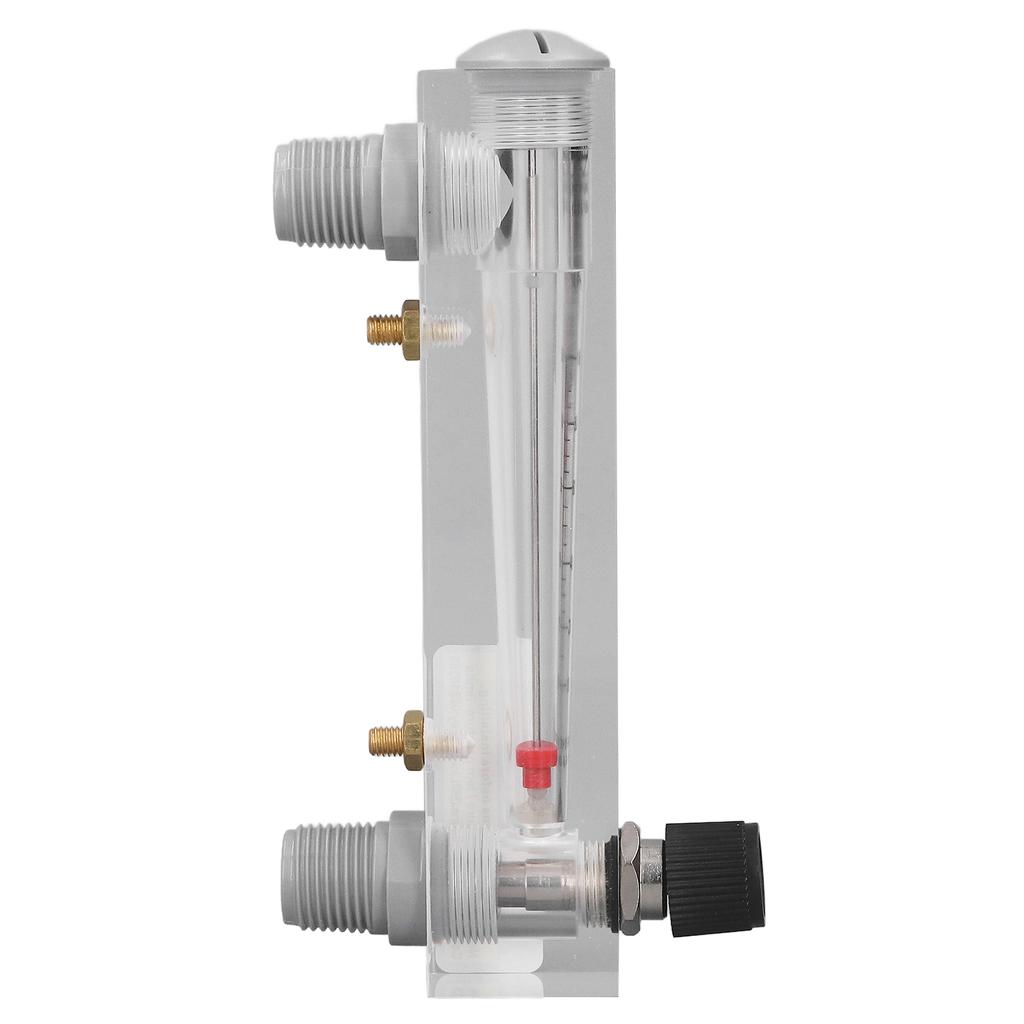 Liquid Flow Meter Adjustable Panel High Accuracy 10‑100LPH Acrylic Water Flowmeter
