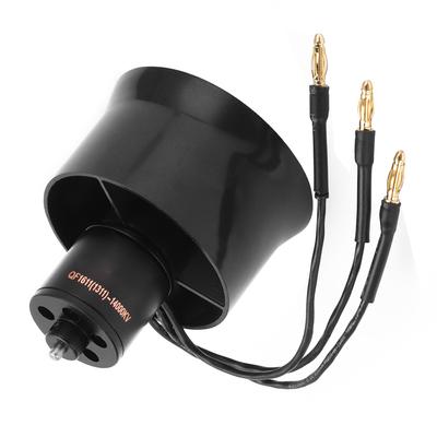 QXMotor 30mm EDF 6lopatkový dmychadlo s QF161114000KV 24S střídavým motorem pro RC letadlo
