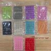 Silicone Suction Cup Holder for Mobile Phones - Square, Single-Sided, Set of 24