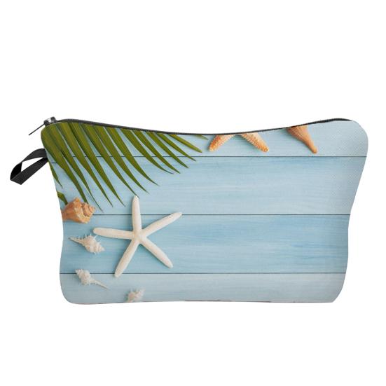 

Популярная сумка для туалетных принадлежностей с принтом, прочная, водостойкая 2