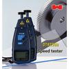 DT6236B Digitaler Drehzahlmesser 2in1 LASER Sensor Foto&Kontakt Optoelektronischer Tachometer Drehzahlmesser Rotations-Linear-Geschwindigkeitsmesser