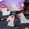 Halloweens Ghosty Figurines Night Lights Resins Ghosty Statue Sculptures Garden Decorations Monsters Figurines Ornament