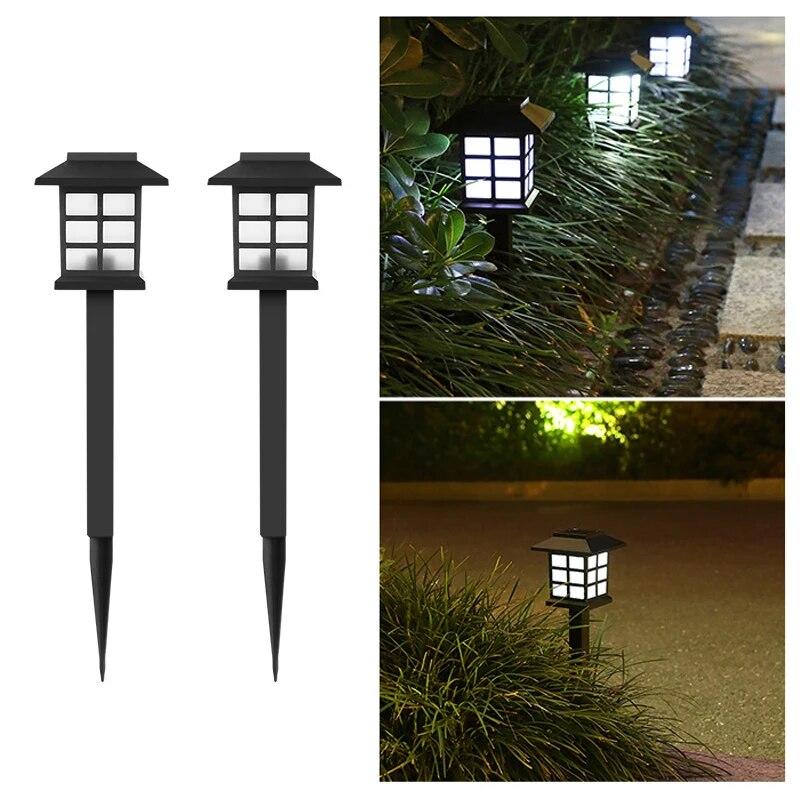 Solar Outdoor Lights 2/6 Pack LED Solar Lights Outdoor Waterproof Solar Walkway Lights for Your Garden Landscape Path Yard Patio