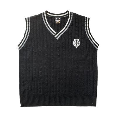 Eightvolume Ev Emblem Twist Vest (Black)