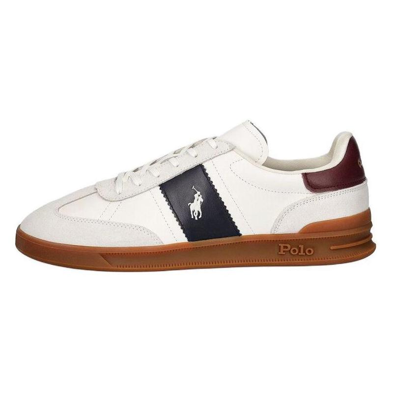 

Polo Ralph Lauren Hrt Aera Pp Кожа Круглый Носок На Шнуровке Низкие Кроссовки Мужские кроссовки Белый 809954902001 42