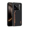For Xiaomi 15S Pro Case Magsafe Slim Rigid Magnetic Drop-proof Phone Grip Leather Bumper Case Cover Metal Lens Protection