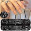 Mixed Size Transparent Round Bead Nail Accessories Bubble Bead Three-Dimensional Nail Bead Charms Nail Art Bead DIY Nails