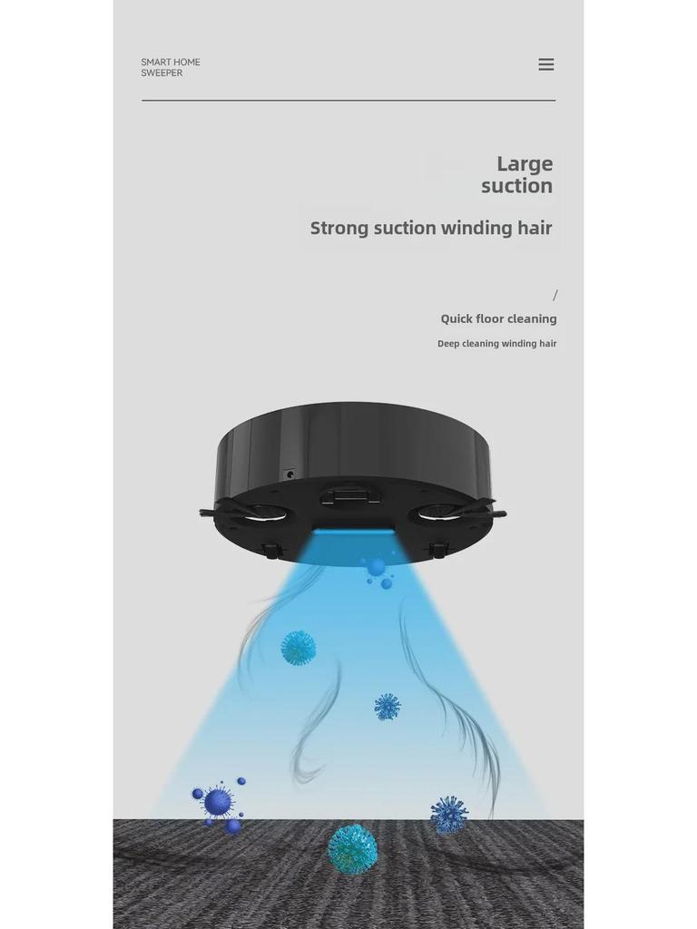 Smart 8088 USB Charging Mini Vacuum Cleaner - Mopping & Sweeping Household Appliance