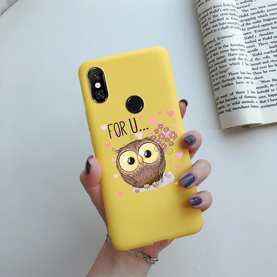 for Xiomi Xiaomi Mi A2 Lite Case Cover Daisy Flower Painted Soft Silicone Phone Case for Xiaomi Mi A2 A 2 MiA2 Lite Bumper Coque