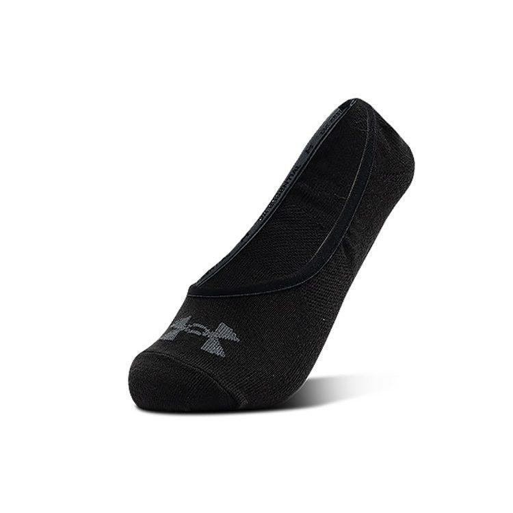Under Armour Essential Lolo Liner Ankle Socks Unisex 3 Pack Black 1361148-001