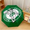 Boston Celtics Umbrella with Automatic Open/Close & Self-8-Rib Heavy-Duty Umbrella, Compact Travel Umbrella Suitable for Outdoor