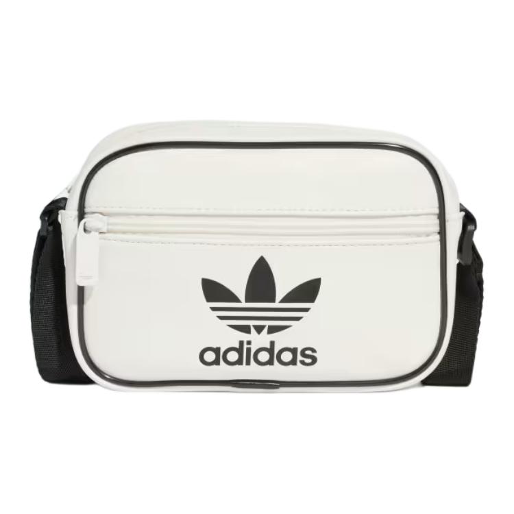 adidas Polyurethane Shoulder Bag Crossbody Bag Mini Unisex White & Black Adidas JI9445