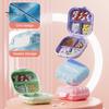 Travel Medication Box Portable Pill Box, with 7 Compartments, Moisture-Proof Dust-Proof Macaron Medicine Organizer, for Daily Use And Elderly Colorful