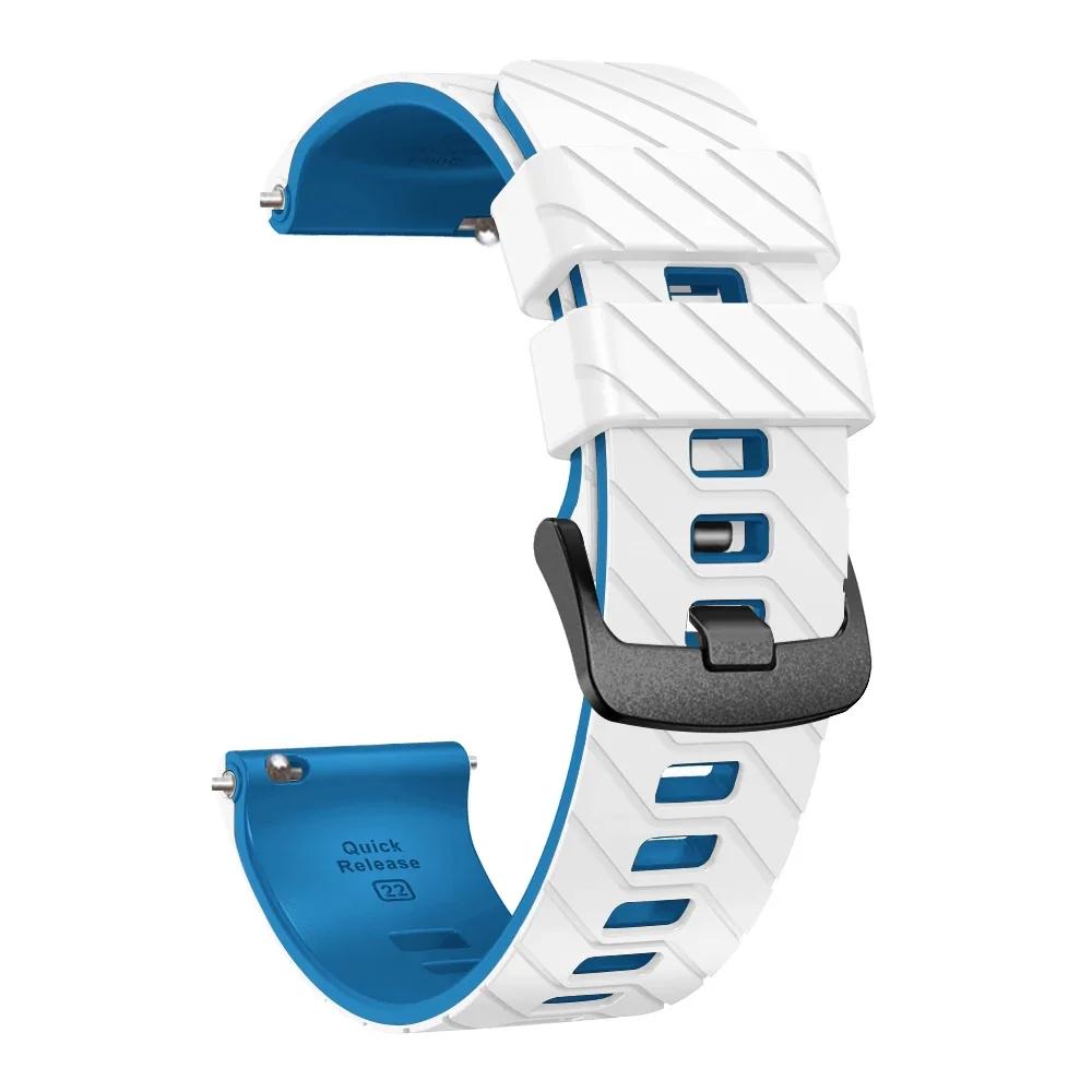For Garmin Forerunner 265 255 Music 965 745 Silicone Watch Strap For Garmin Vivoactive 4 Venu 2 Venu 3 Smart Watchband Accessory