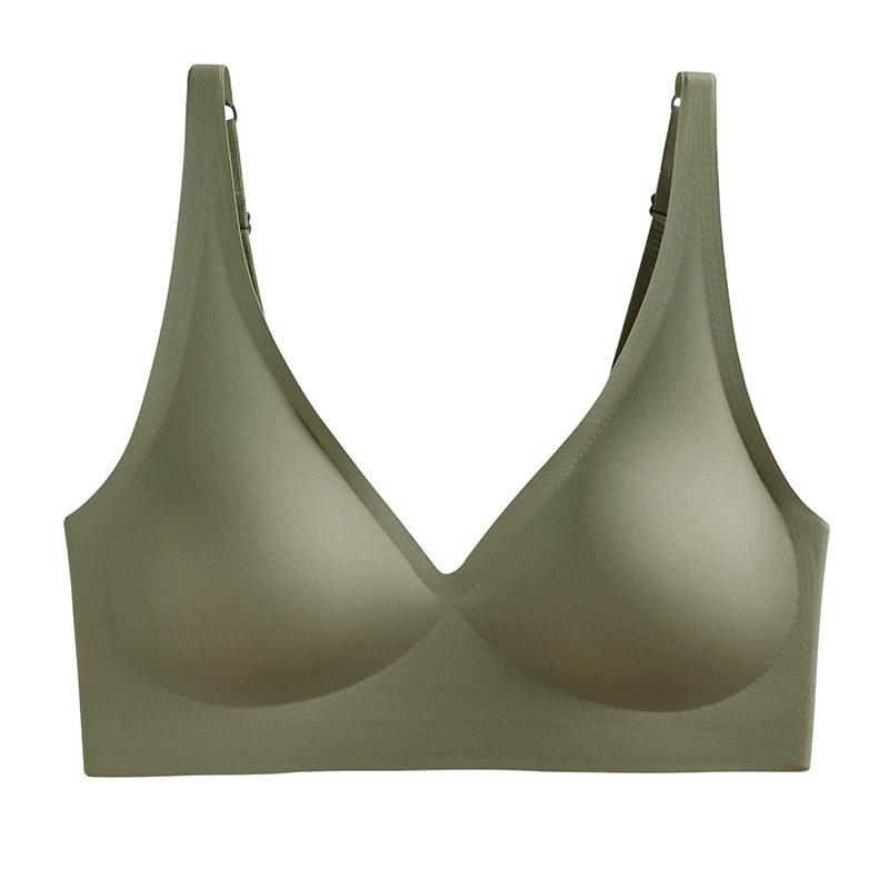 Seamless Adjustable Push-Up Bra: Soft Support for All Chest Sizes