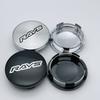 4pcs JDM Car Wheel Center Cap With 58mm RAYS Logo Emblem Badge Wheel Hubcap Rims Center Dust Cover Car Styling Accessories