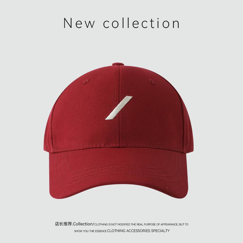 Baseball Cap Cotton Breathable and Comfortable Navy Blue Face White Plain Outdoor Cap