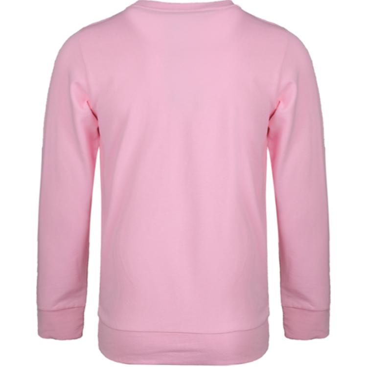 Adidas Casual Comfortable Round Neck Long Sleeve Sweatshirt Men Sweatshirt Pink FJ7571