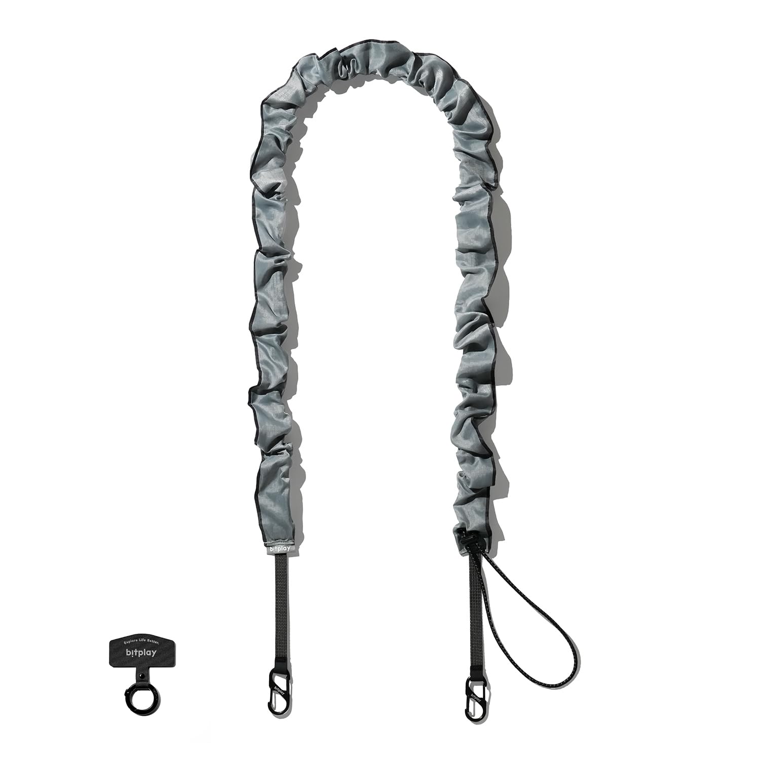 

Scrunchie Strap Strap [bitplay] (with Adapter) (Gray) сірий колір