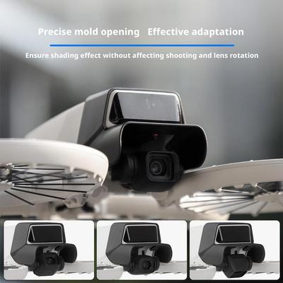 Para DJI FLIP Tampa de Proteção Solar para Lente Cobertura de Proteção Pan Tilt Anti Reflexo Leve Acessórios de Tampa Solar