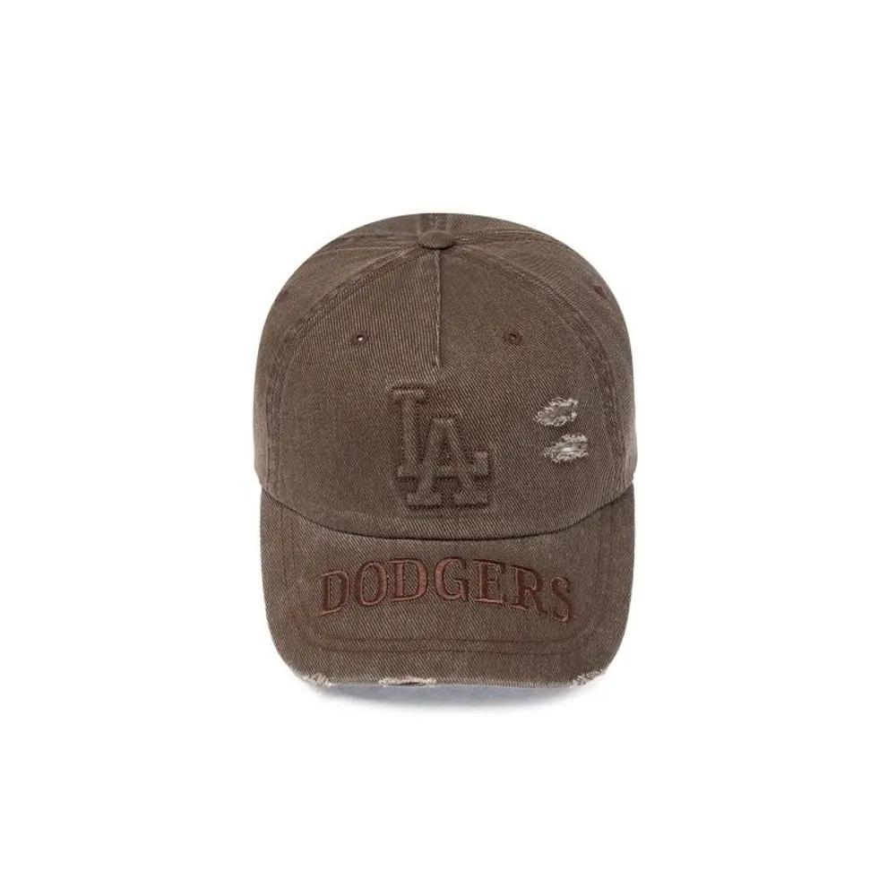 Unisex Vintage Embossed Damaged Unstructured Ball Cap (3ACPV295N-07BRS)