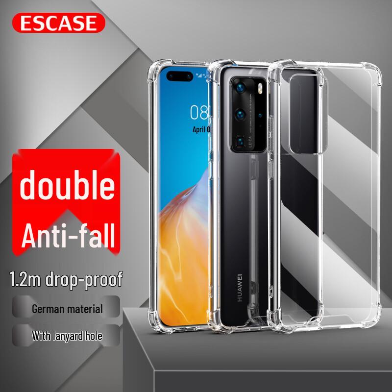 ESCASE Transparente Vergilbungsresistente Schutzhülle für Telefon